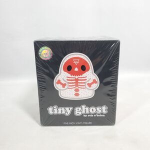 Bimtoy Tiny Ghost "Bones of Blood" 5'' Vinyl Limited Edition Toy NEW SEALED